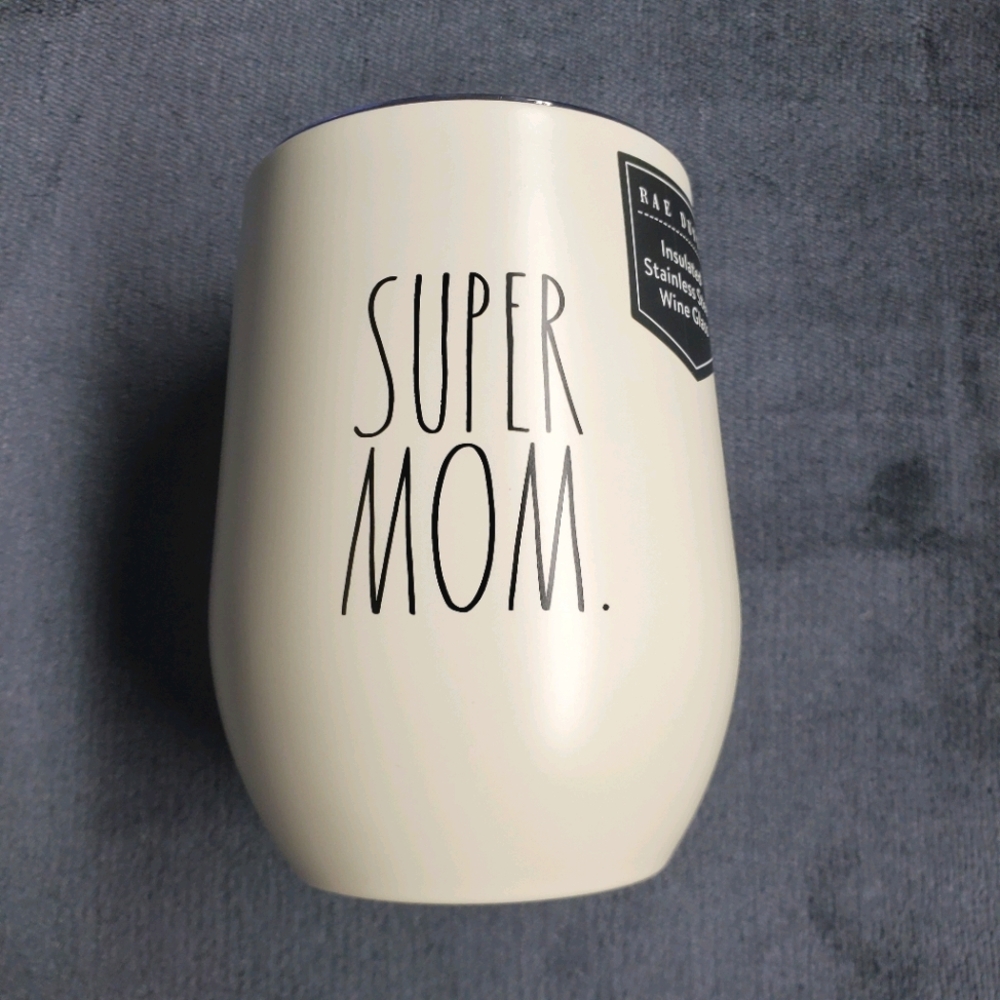 RAE DUNN | Super Mom Insulated Wine Tumbler